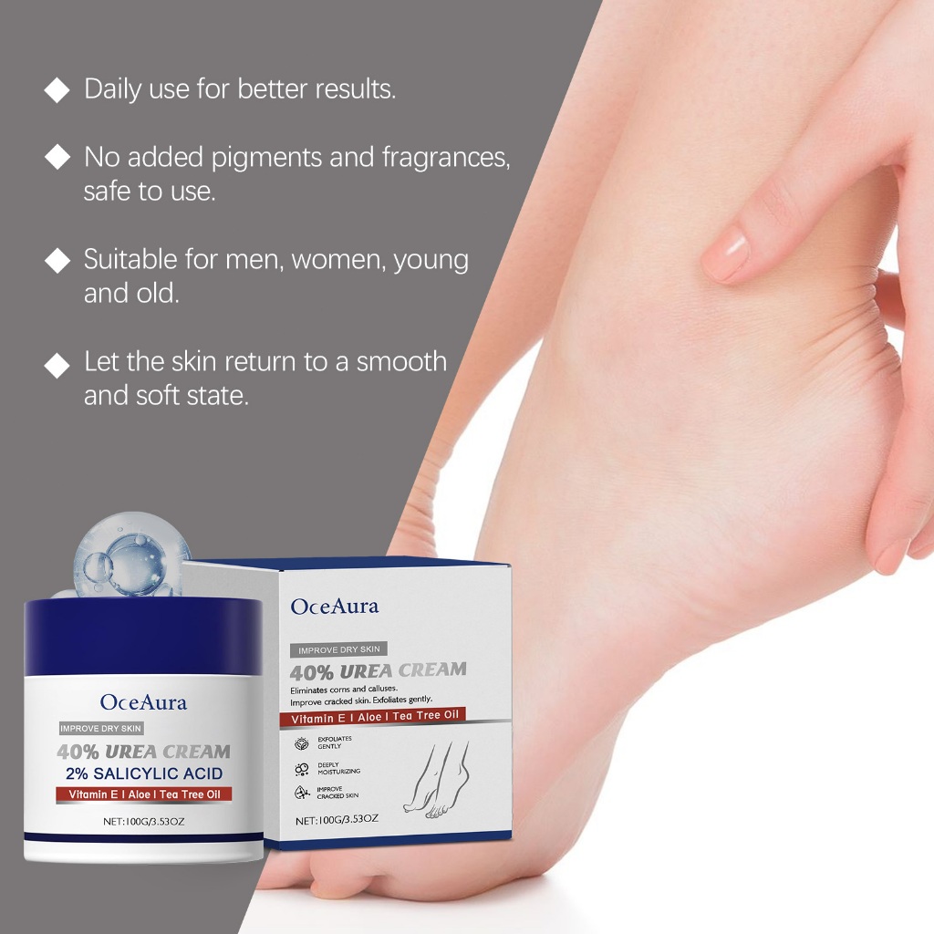Urea Cream Hand and Foot Salve Cream  Krim Tangan Kaki Pelembab Anti-Chafing Kulit Memperbaiki untuk