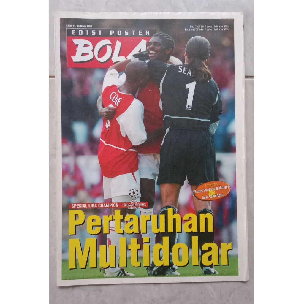 Tabloid BOLA EDISI POSTER Spesial Liga Champion