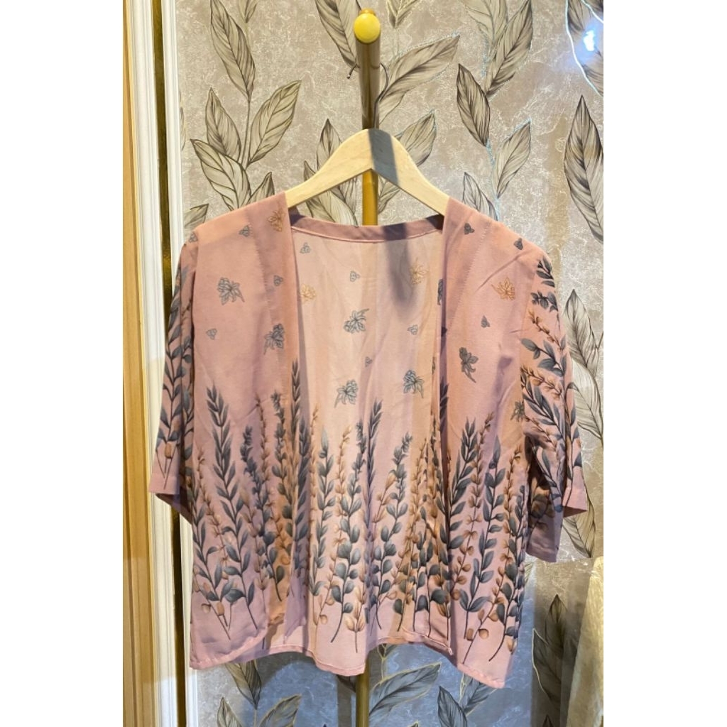 Atasan Batik Blazer Wanita - preloved