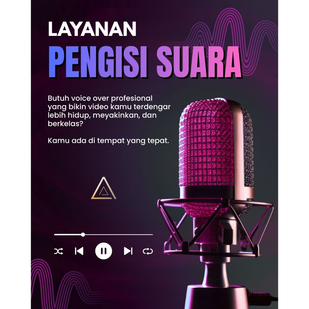 Jasa Voice Over Profesional Indonesia | Pengisi Suara Video Iklan, YouTube, Company Profile, Narasi 