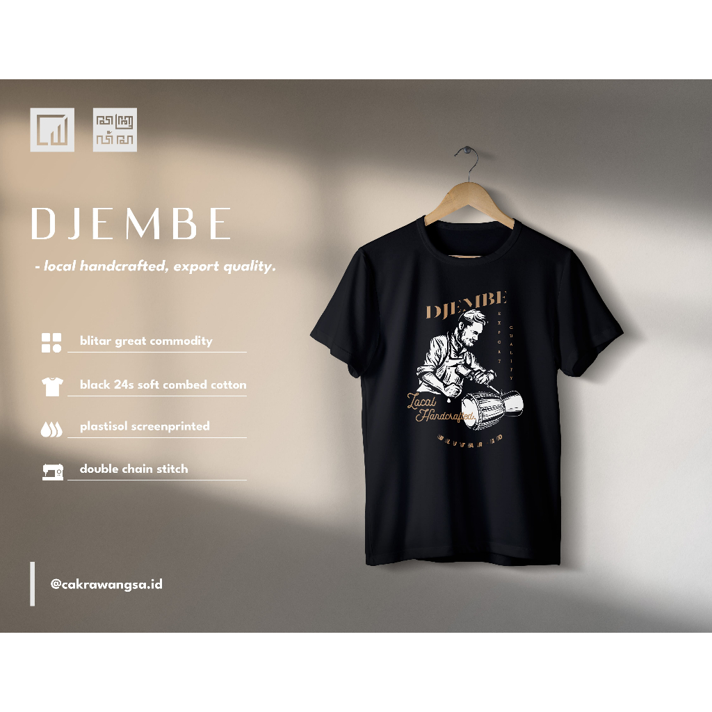 KAOS SOUVENIR CAKRAWANGSA  - DJEMBE