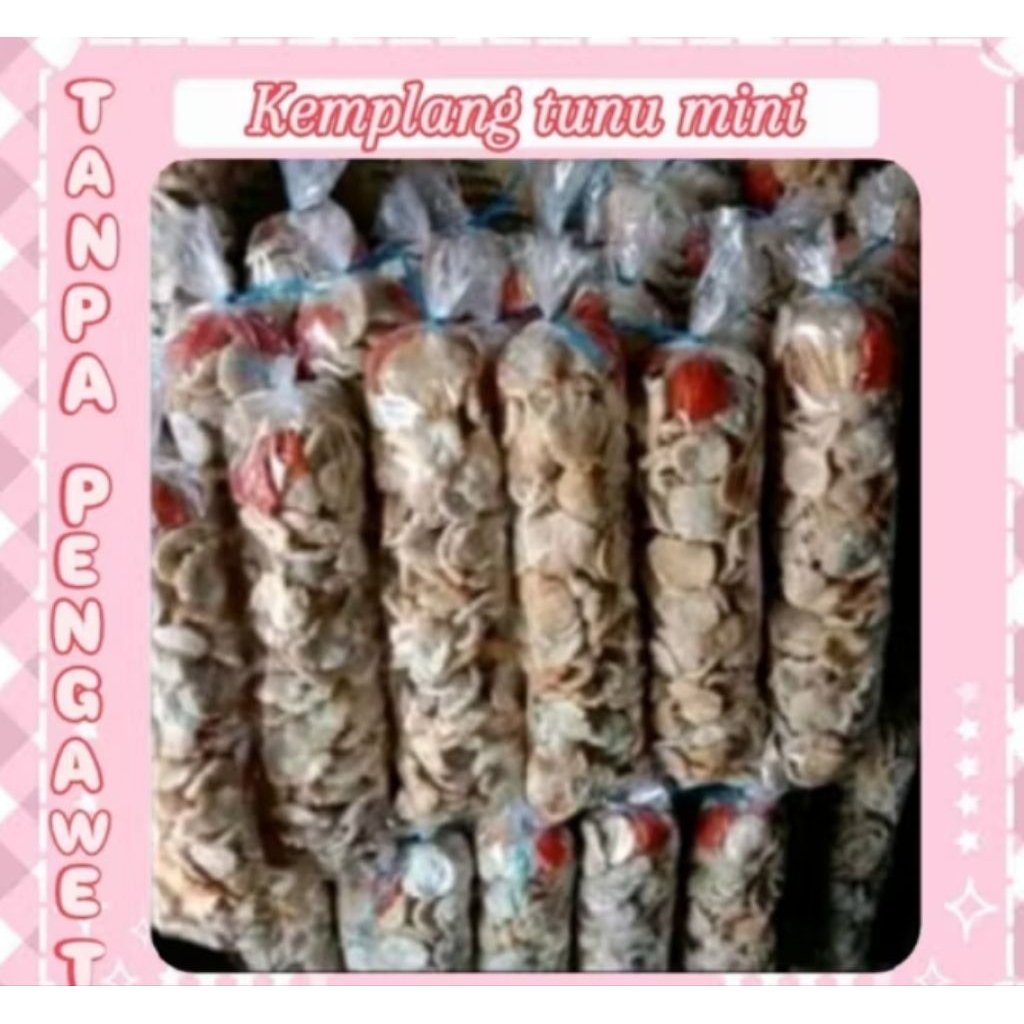 Kemplang tunu mini isi 100(tidak ada sambalnya)