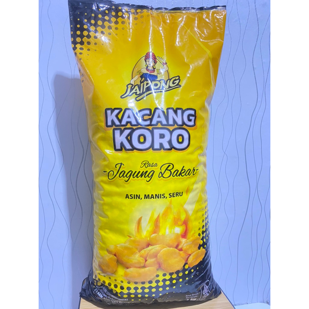 Jaipong Kacang Koro Rasa Jagung Bakar 500 gram