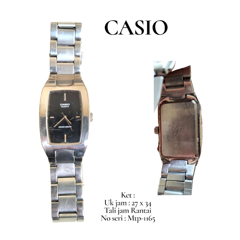 Jam Tangan Second Brand Casio