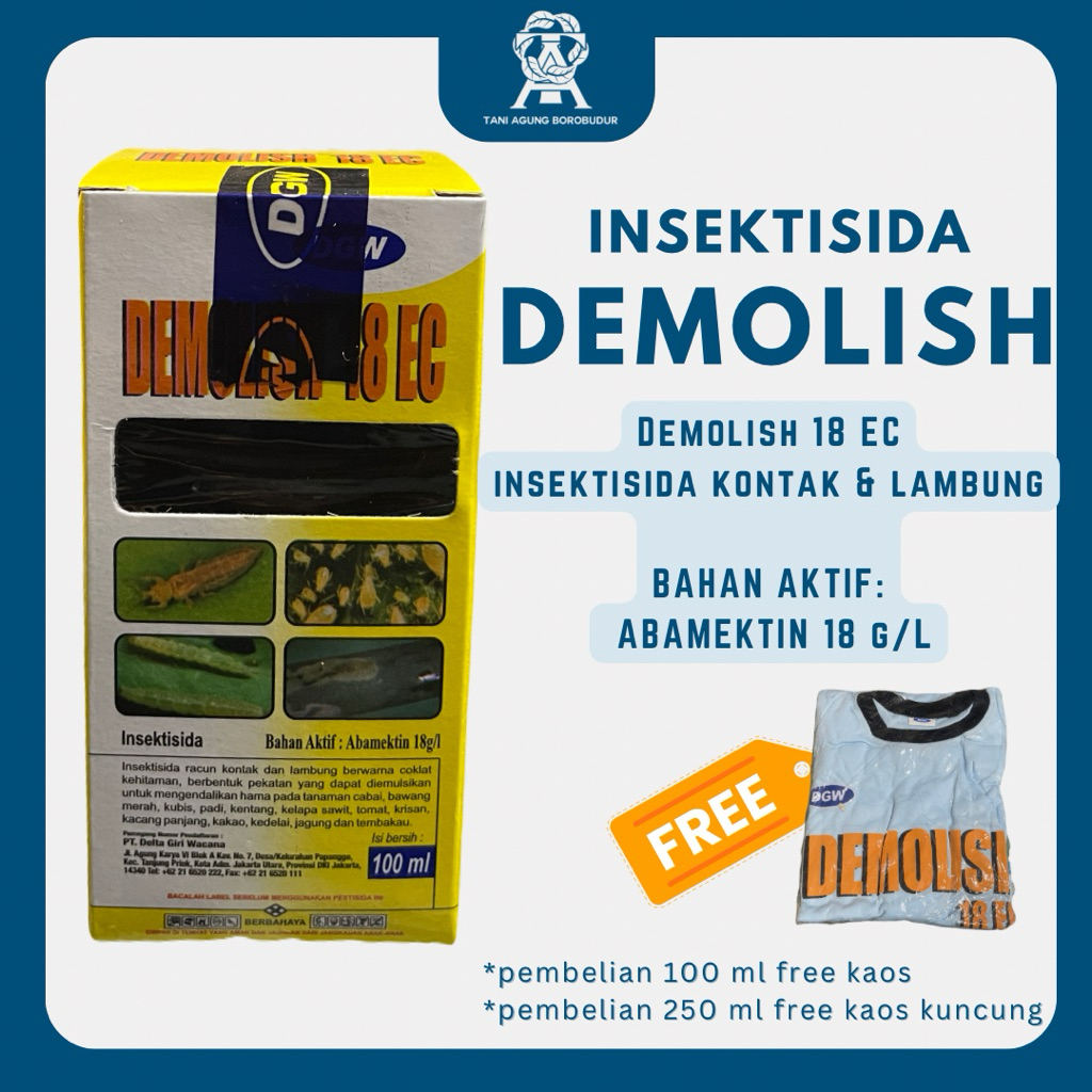Demolish 18 EC Insektisida Atasi Thrips pada Tanaman Cabai