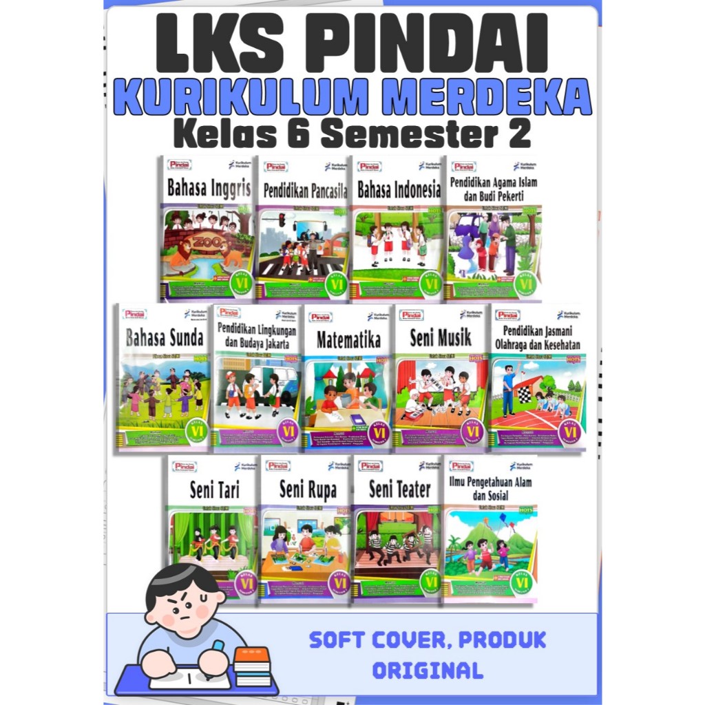 LKS PINDAI KELAS 6 SEMESTER 2 KURIKULUM MERDEKA (ARYA DUTA) (2024)