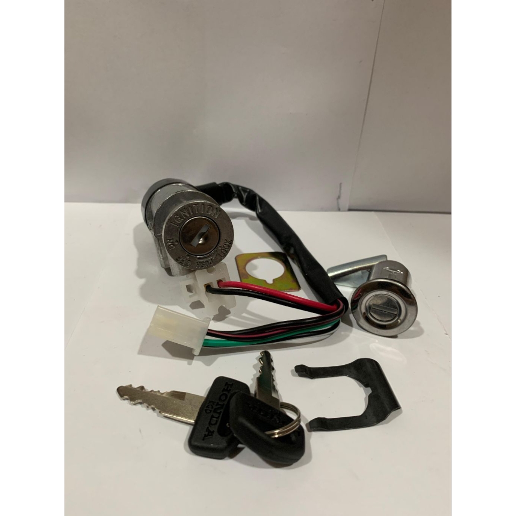 Kunci Kontak Supra Fit New Fit X Fit S Set Komplit Original Honda Keyset Honda Supra Fit Kunci Konta