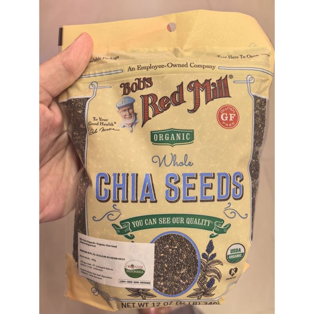 BOBS RED MILL ORGANIC CHIASEED. ORGANIC CHIASEED. BOBS RED MILL CHIASEED. BRM CHIASEED