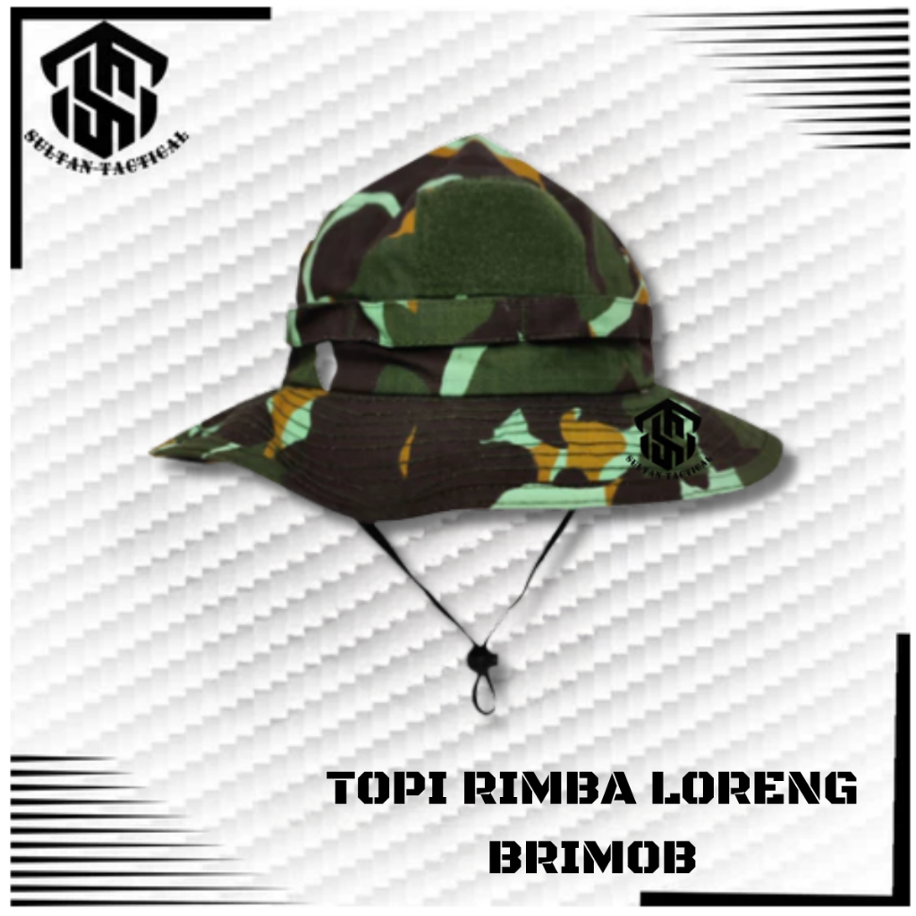 TERBARU Topi import Topi Rimba Army | Topi Jungle Hat Tactical | Topi Gunung Outdoor | Topi Bucket |