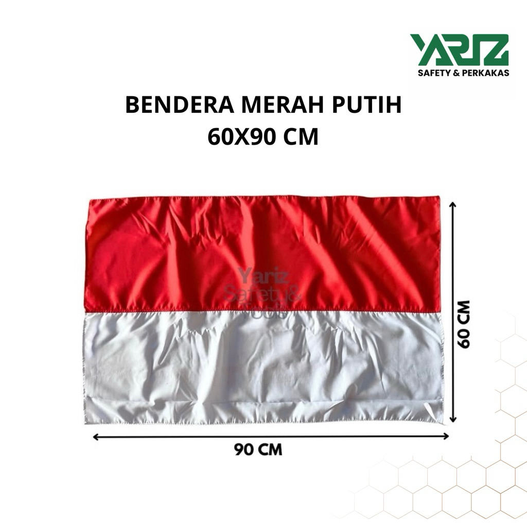 Bendera Merah Putih 90x60 Bahan Katun