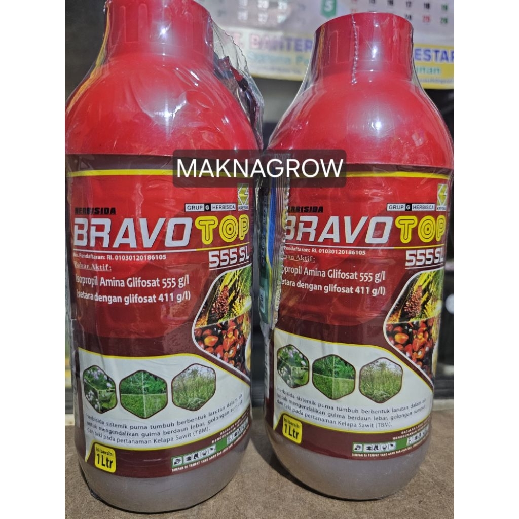 Racun rumput HERBISIDA BRAVOTOP 555SL