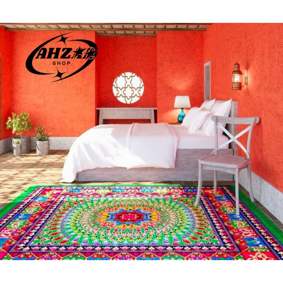 Ambal Lantai Karpet Permadani Jumbo 205x240 cm Karpet Lantai Aesthetic Ruang Tamu