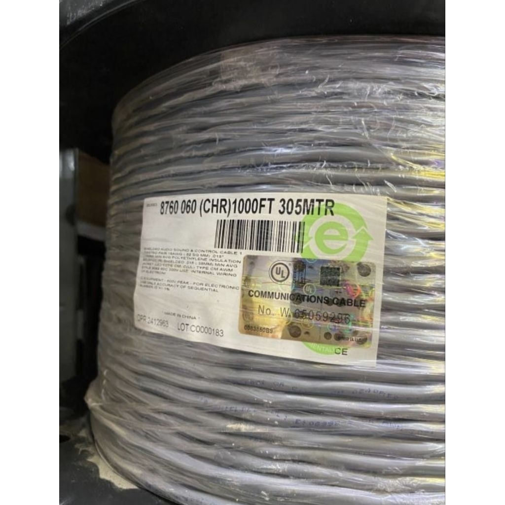 Kabel Belden AWG 18 8760 1 pair