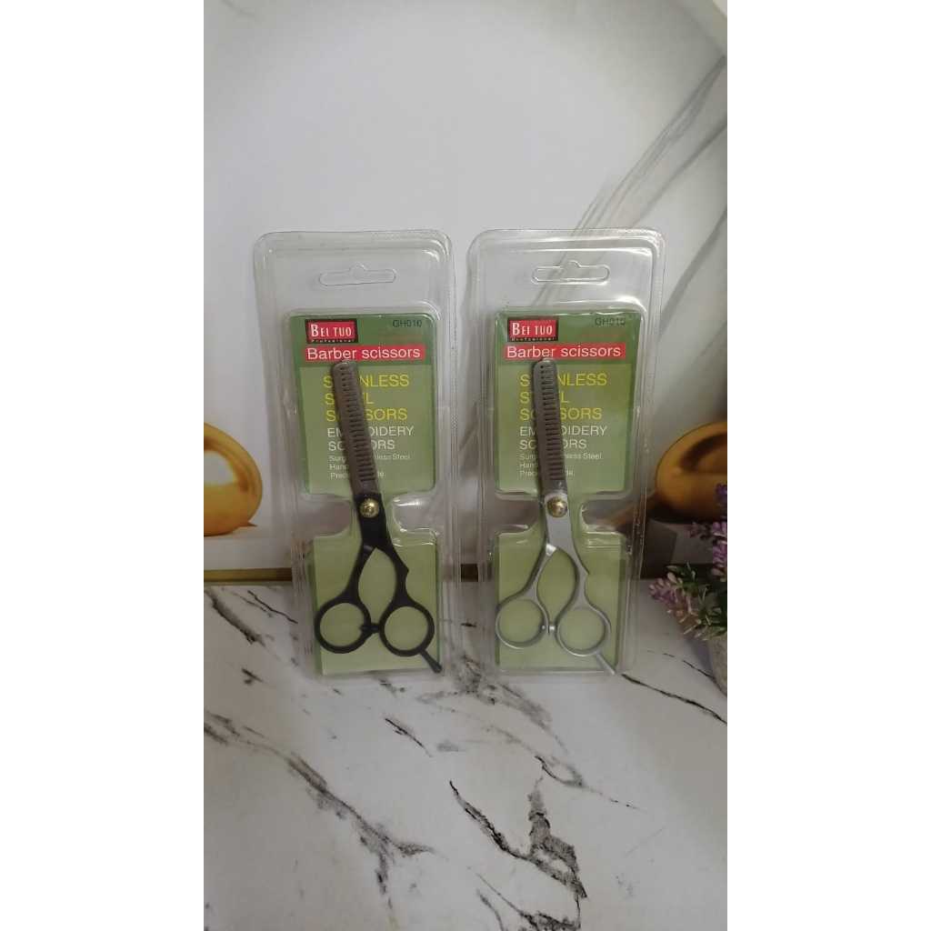 GUNTING RAMBUT SASAK GUNTING RAMBUT ZIGZAG GUNTING PENIPIS RAMBUT HARGA EKONOMIS