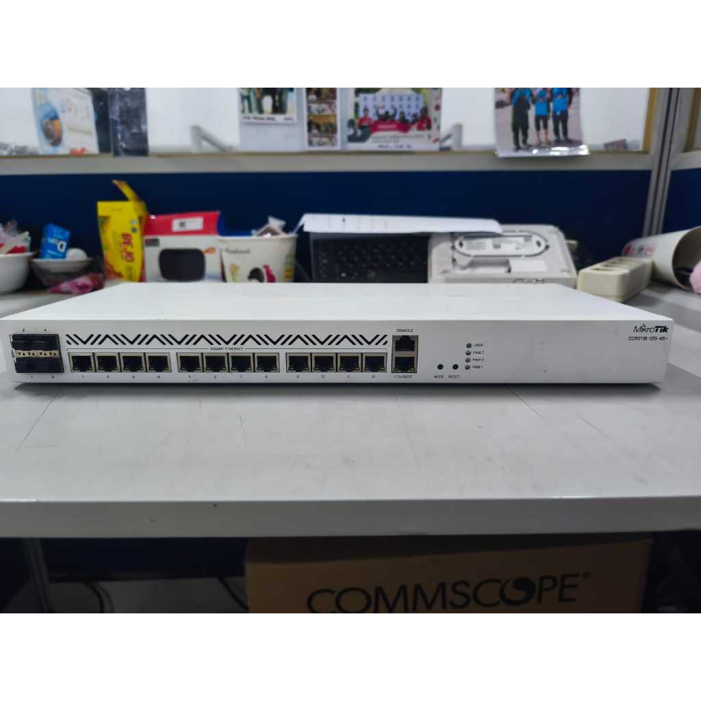 Mikrotik CCR 2116 12G 4S+ Port 10G CCR2116