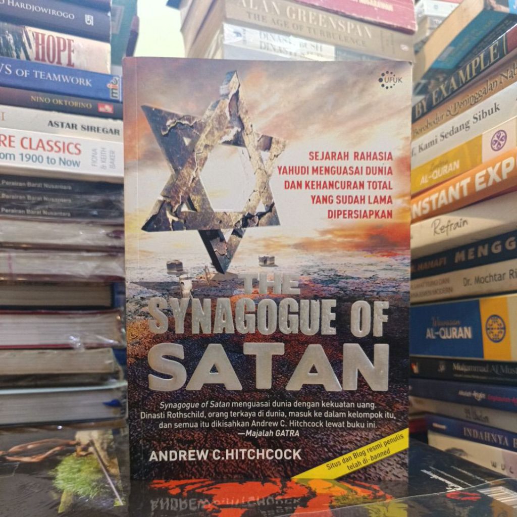 buku original the synagogue of Satan sejarah rahasia yahudi