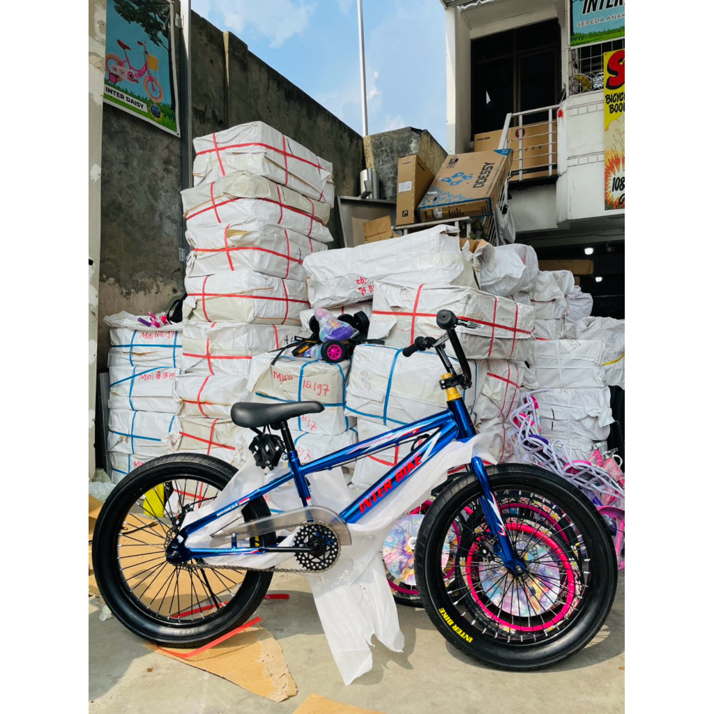 SEPEDA BMX MERK INTERBIKE 2059 (BY : PACIFIC GROUP) SIZE 20 INCH