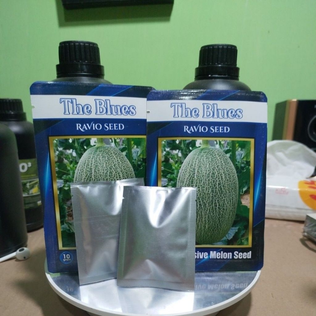 benih melon the blues isi 50 biji