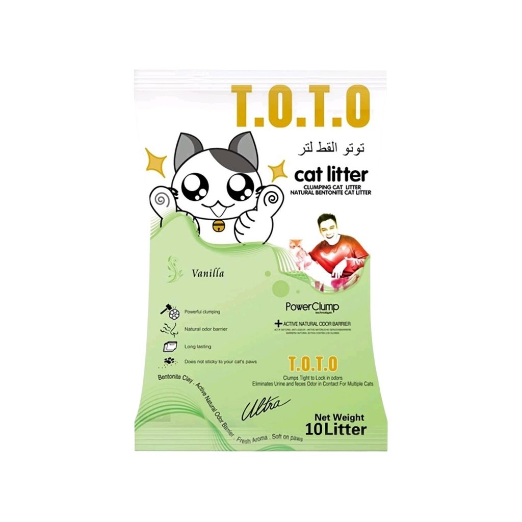 Pasir Kucing TOTO 10 Liter