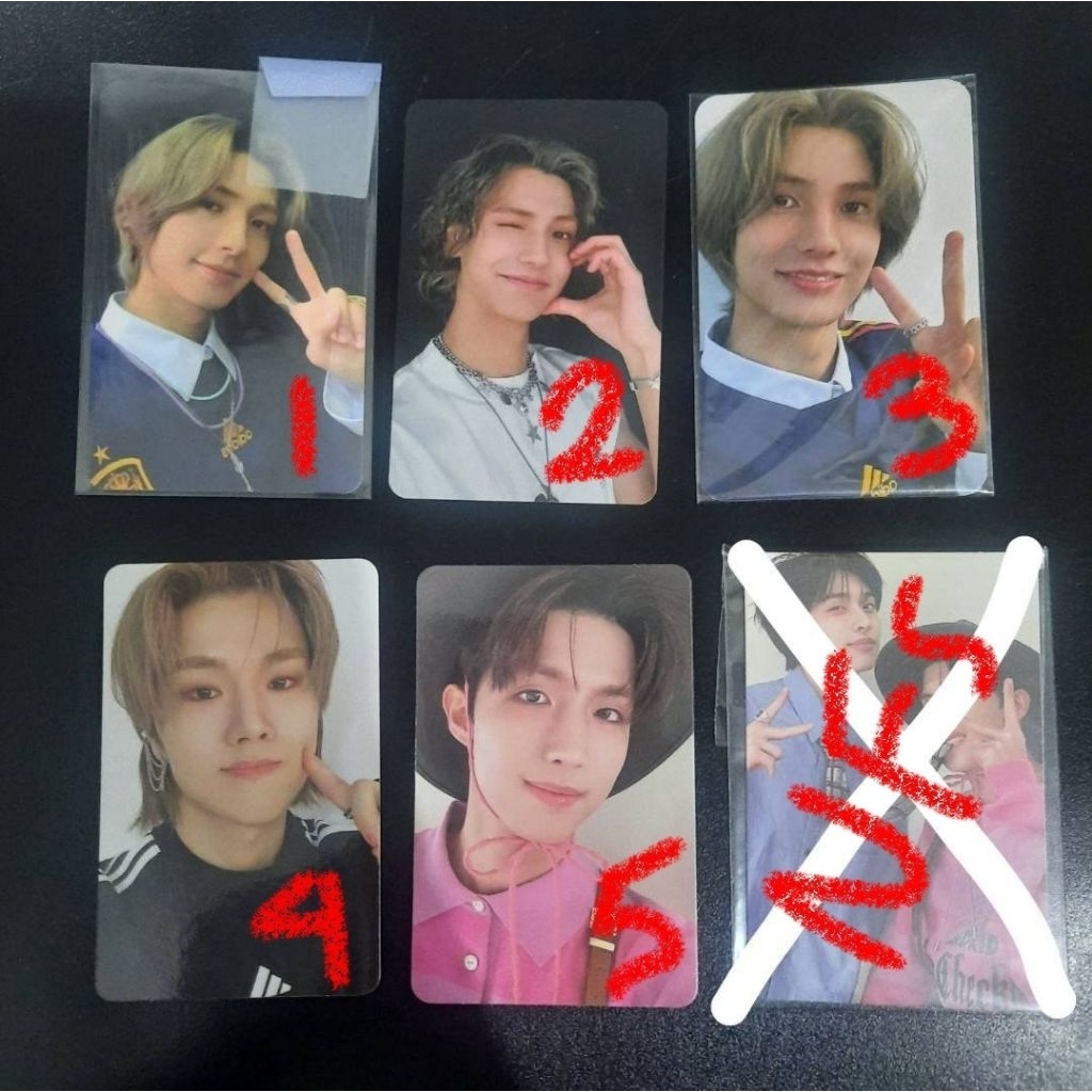 [OFFICIAL] Photocard PC Xdinary Heroes XH Jooyeon Jungsu Junhan Deadlock