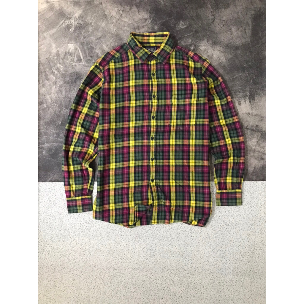 kemeja Flanel uniqlo second