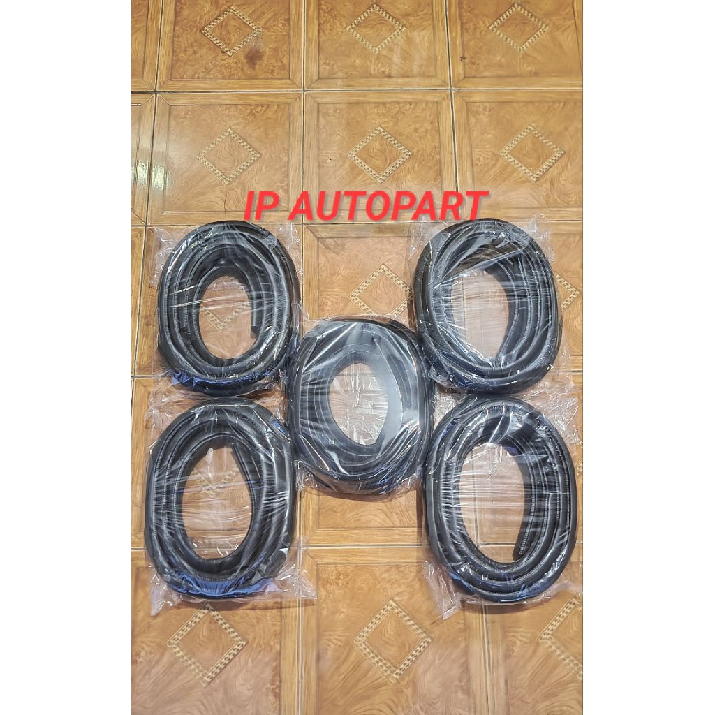 KARET BALON PEREDAM PINTU KARET BAGASI BELAKANG MOBIL AVANZA VELOZ FULL SET 1SET 5PCS