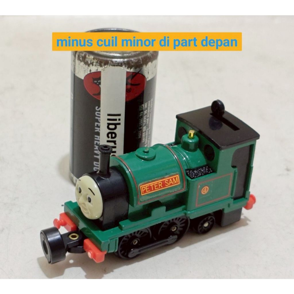 Rare vintage bandai diecast Thomas & friends peter sam plarail shinkansen train miniature character 
