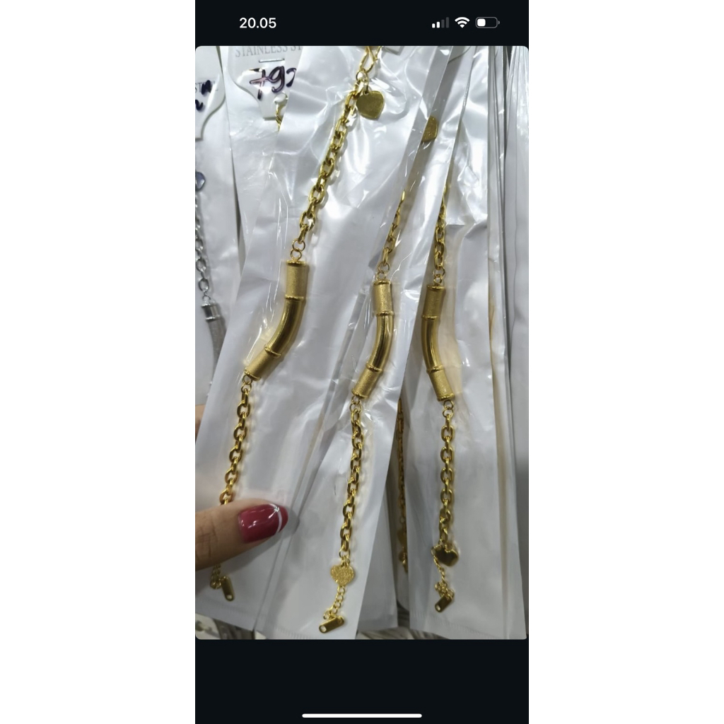 gelang bambu titanium