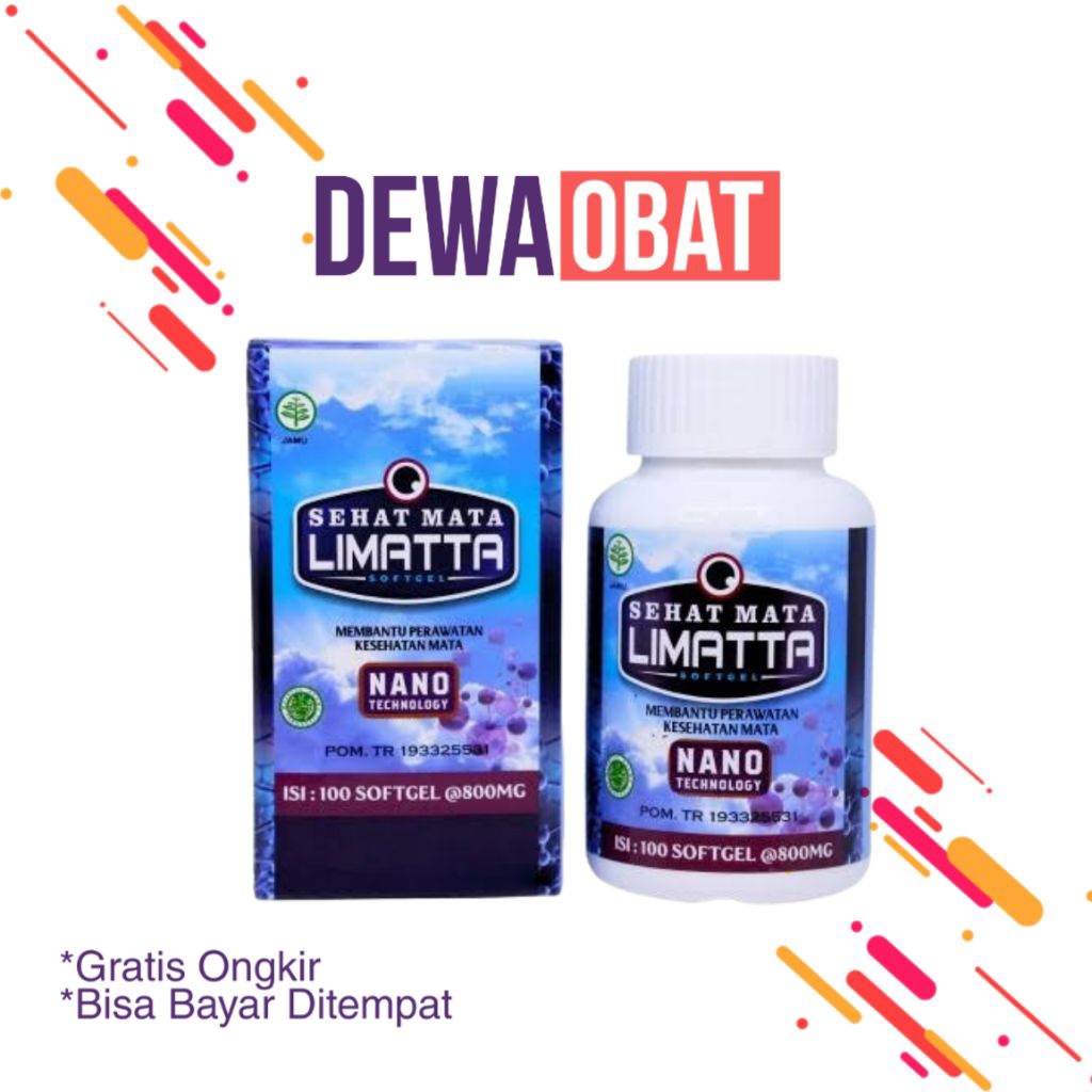 LIMATTA Walatra SEHAT MATA - Obat Mata Berlemak - Obat Herbal Spesialis Atasi Masalah Mata