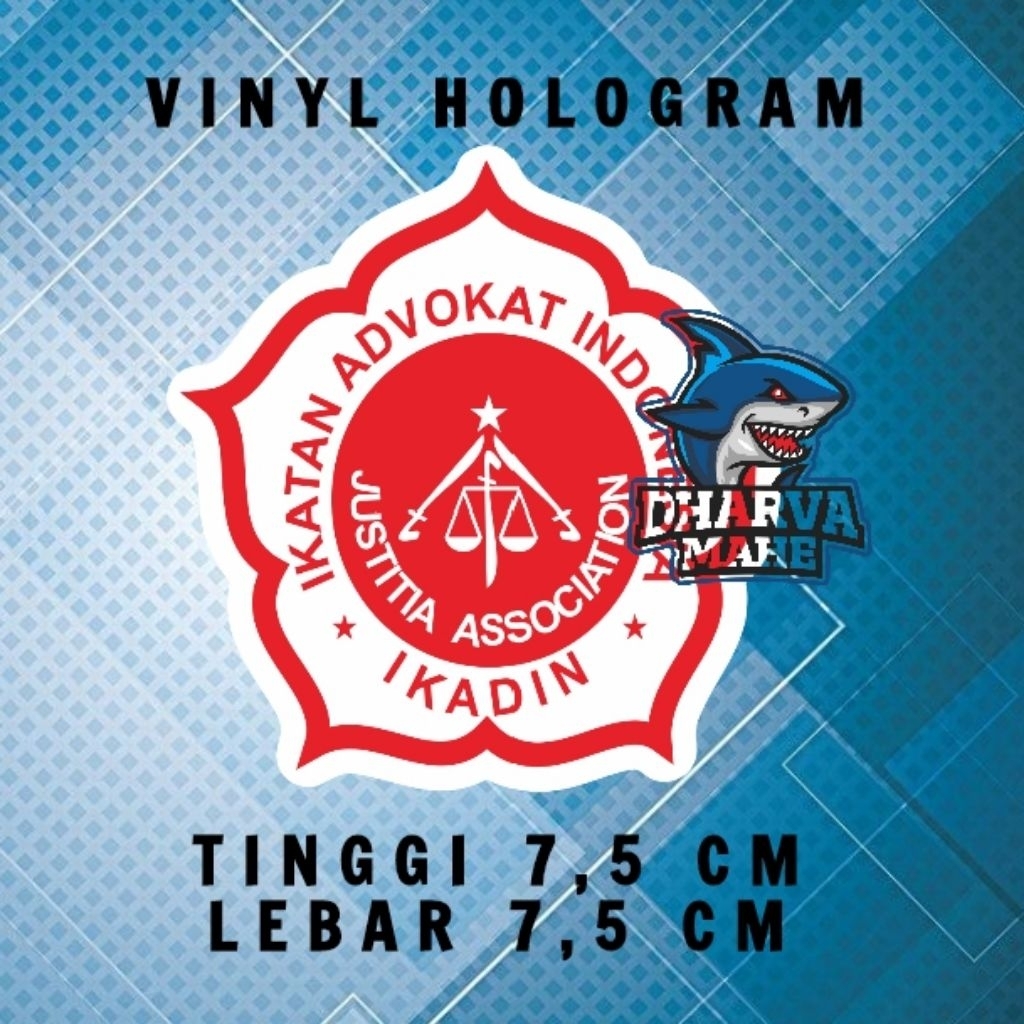 IKADIN, STIKER IKADIN, IKATAN ADVOKAT INDONESIA, STIKER IKATAN ADVOKAT INDONESIA