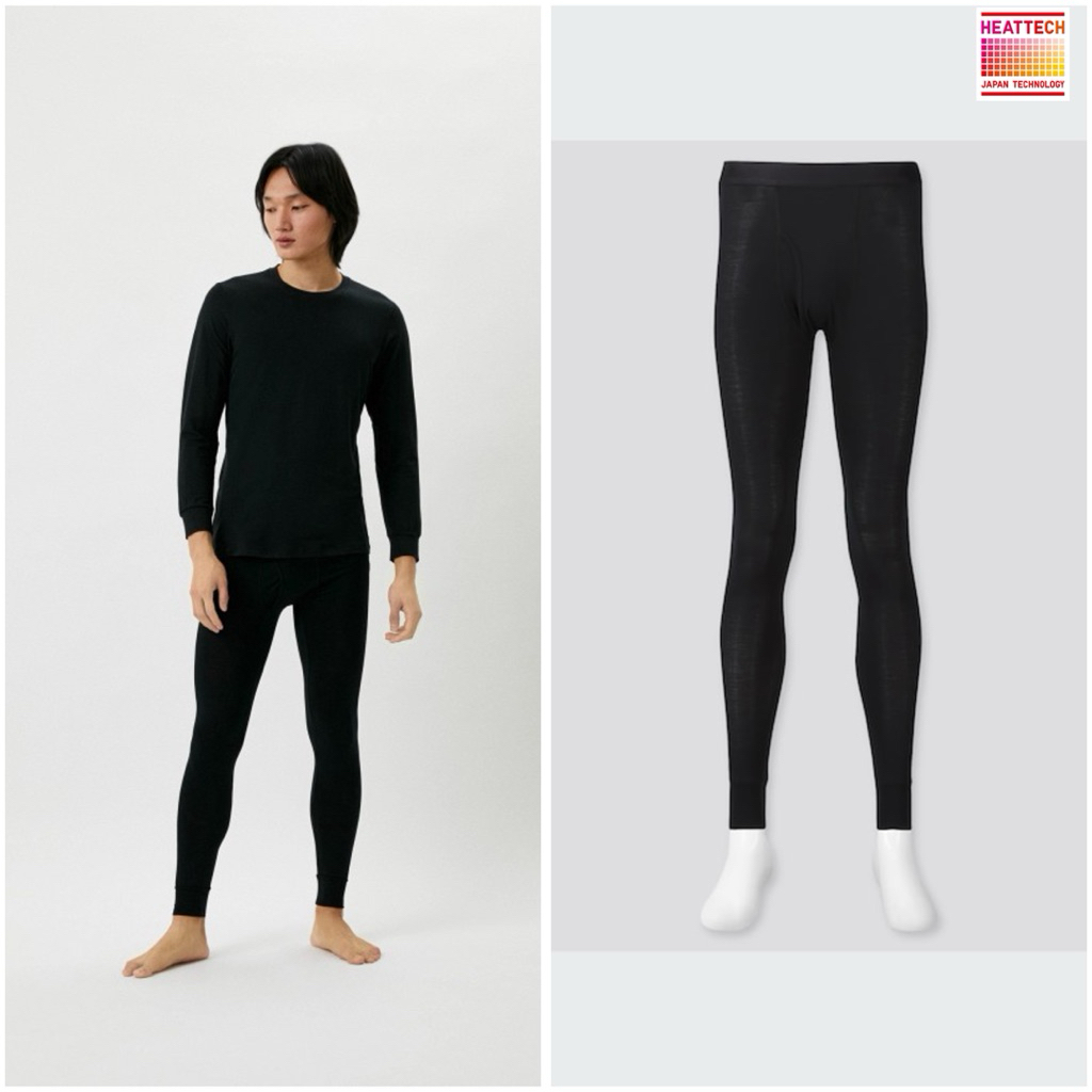 Uniqlo Heattech Tight Size M-XL Hitam/ long john