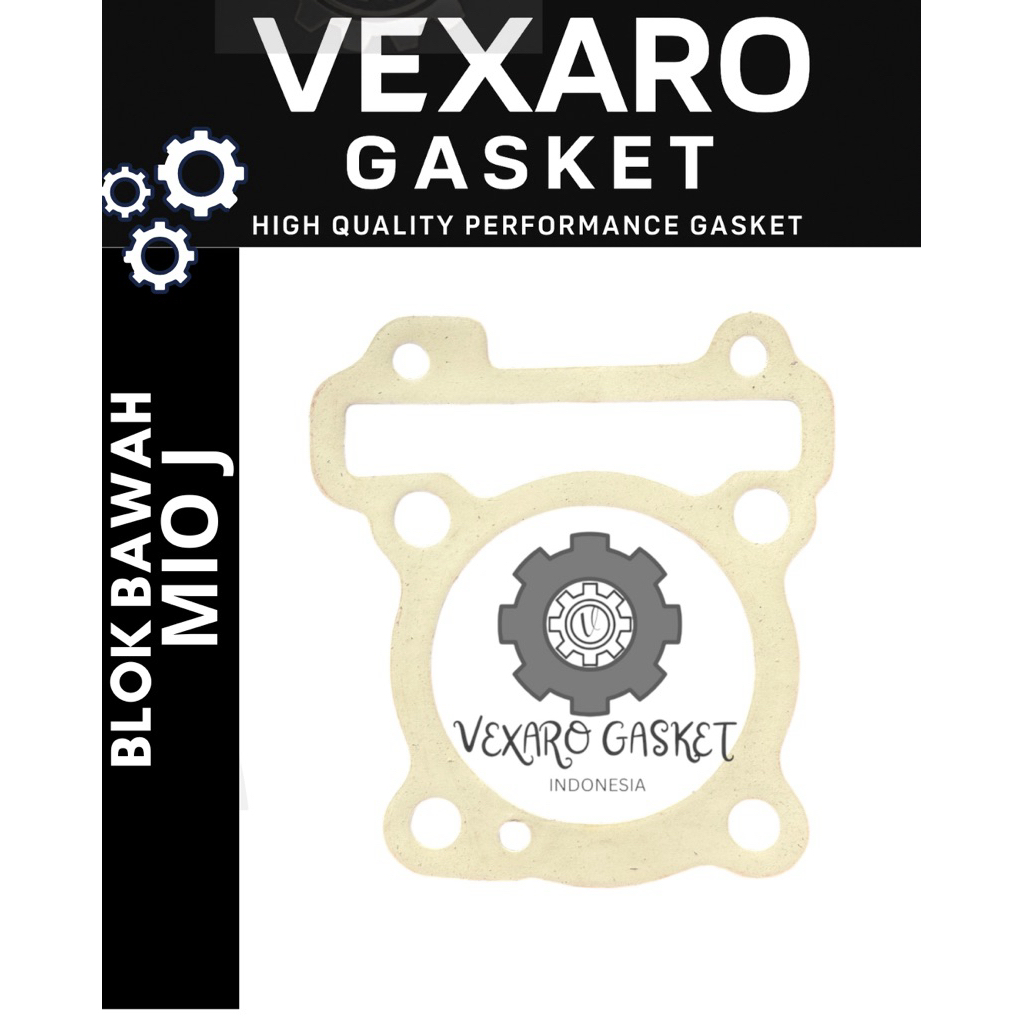 PAKING GASKET - Cylinder Block / Blok bawah MIO J - paking blok mesin