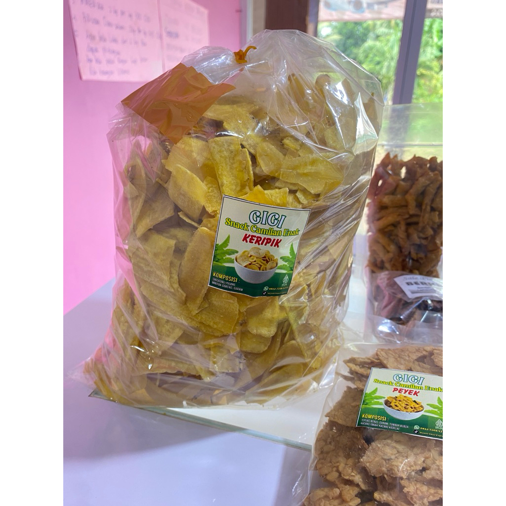 Kripik Pisang Ory Khas Lampung 1 kg Gigi Snack