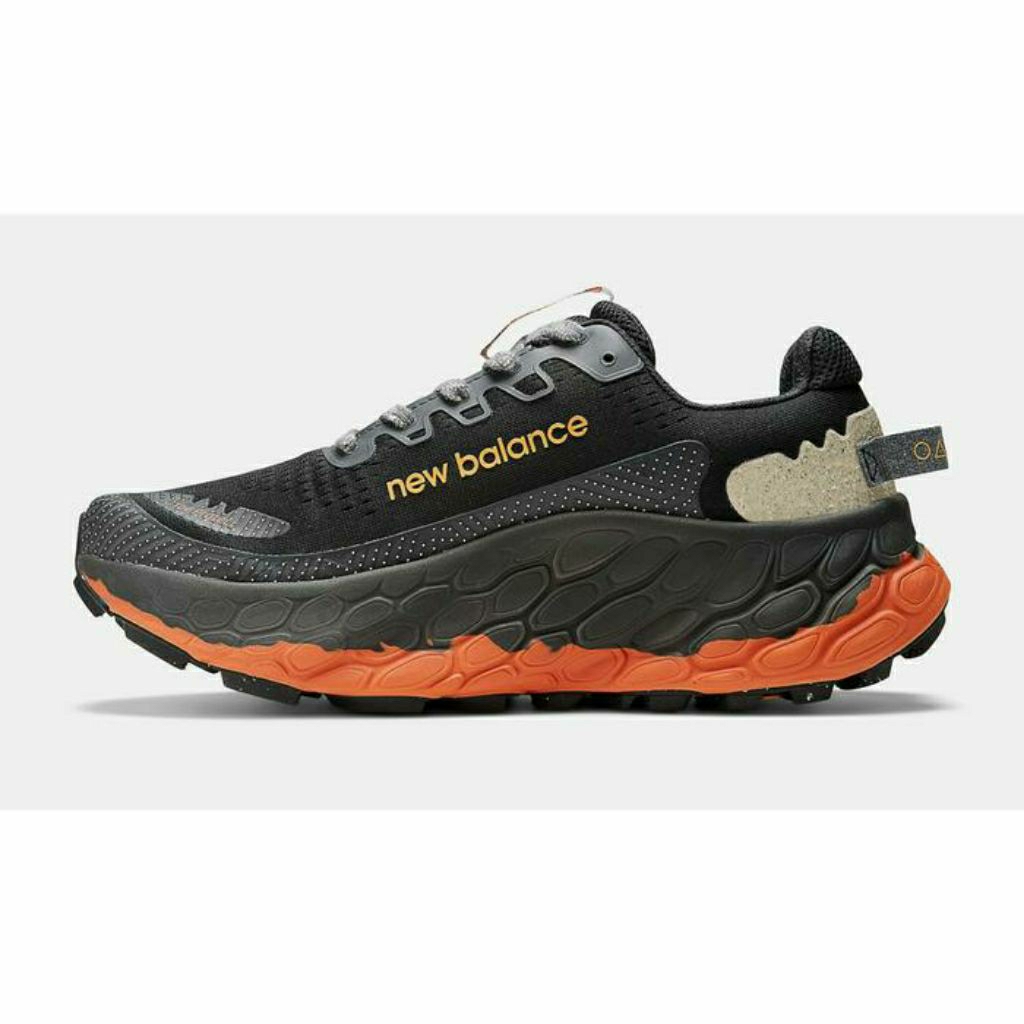 Sepatu Lari Fresh Foam More X More Trail V3 Black /Orange /Grey
