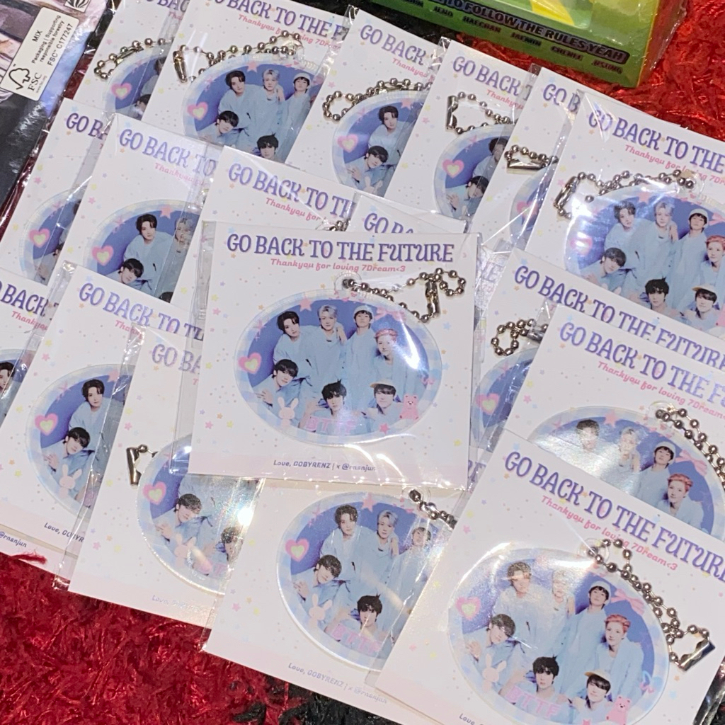 BOOKED NCT TREASURE KEYRING