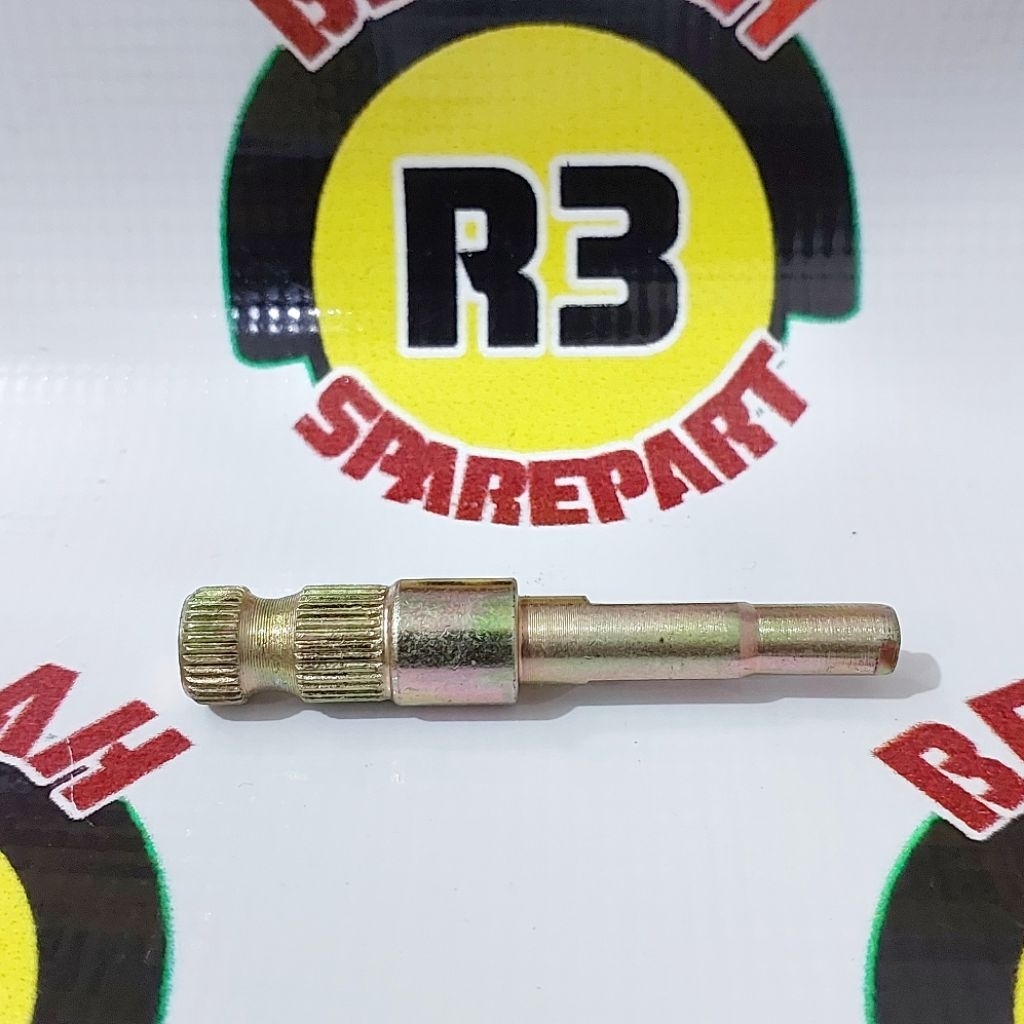 As pedal gigi maju mundur gearbox girbok Kaisar (as 13mm) as pendek gearbox girbok motor roda tiga -