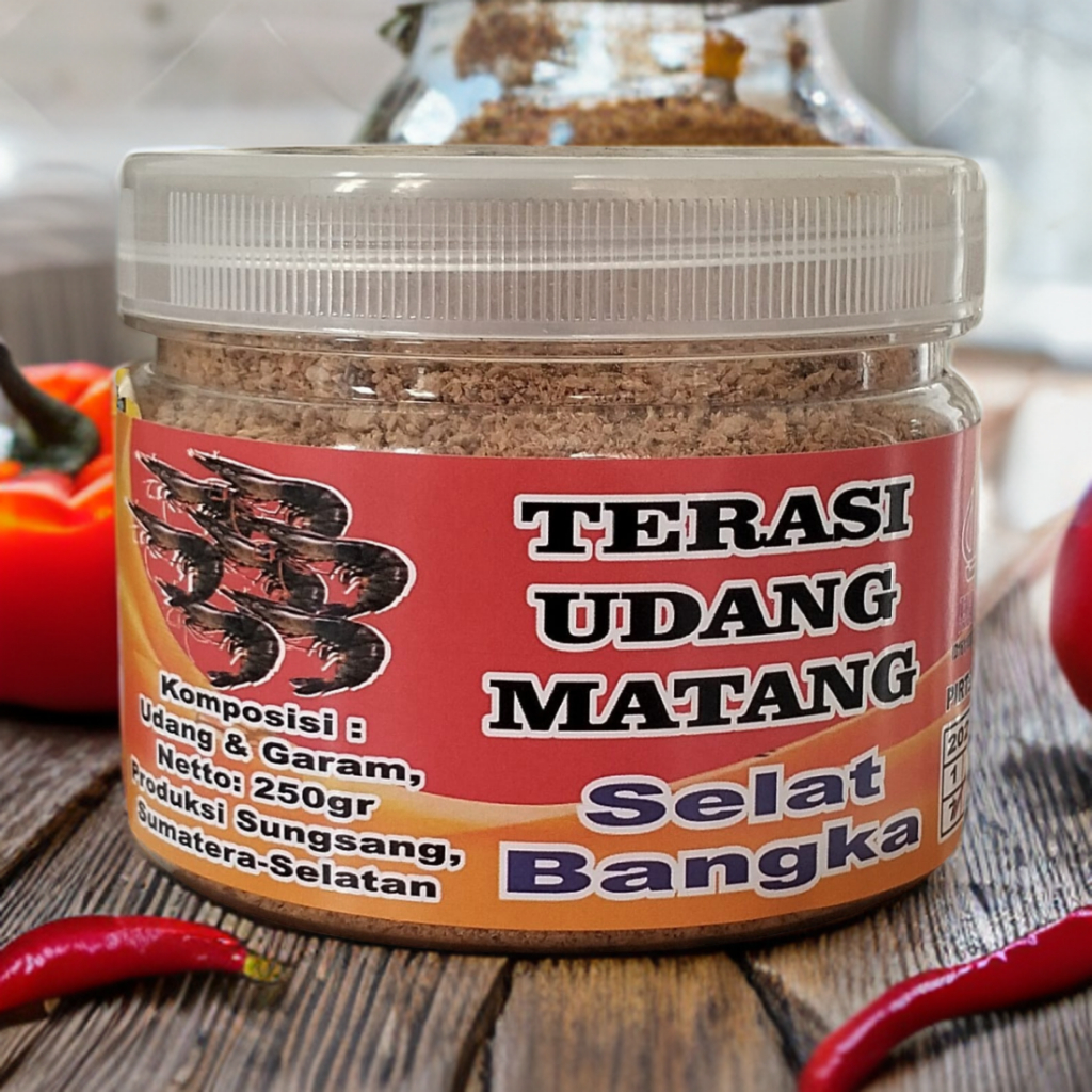 Terasi asli Bangka terasi selat bangka terasi wangi terasi gurih terasi super NYLIEN