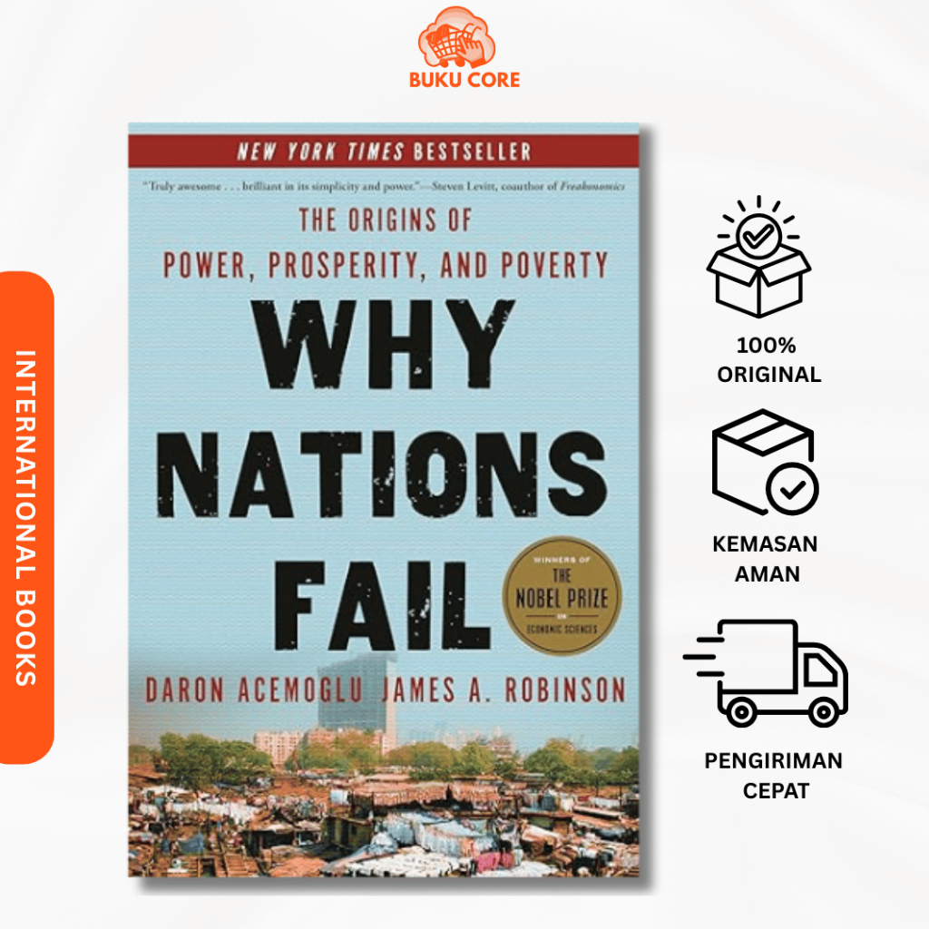 Buku Import Why Nations Fail - Daron Acemoglu