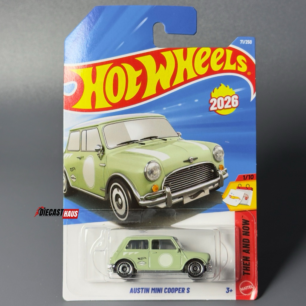 Diecasthaus- Hot Wheels Austin Mini Cooper S | '67 Austin Mini Van
