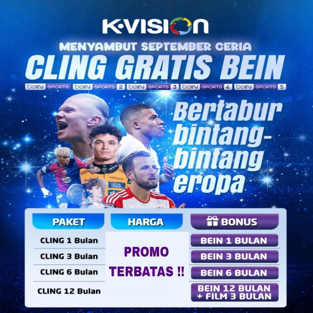 cling gratis Bein sport cling k vision cling 1 cling 3 cling 6 cling 12