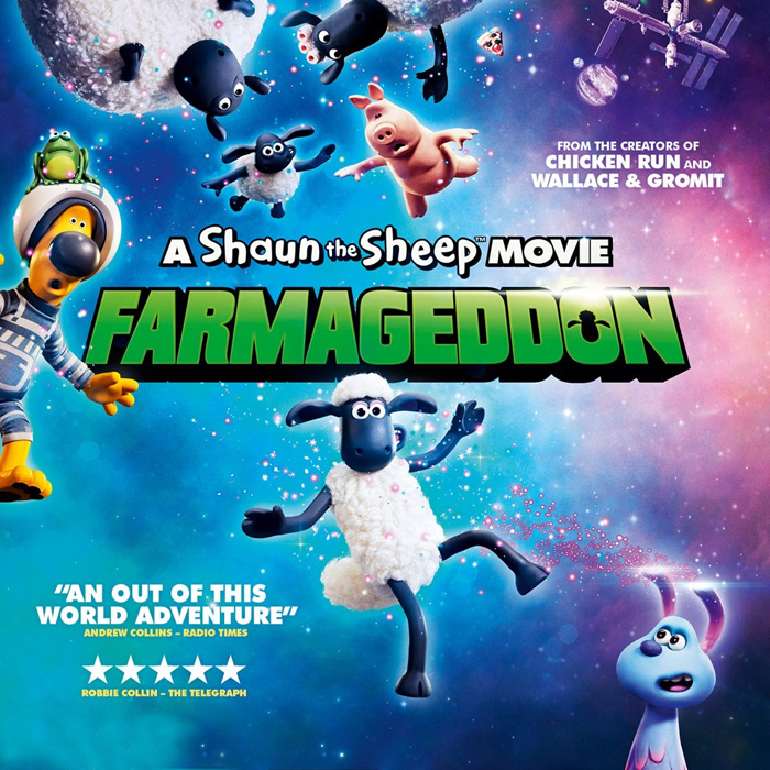 kaset DVD film anak animasi barat A Shaun The Sheep Movie: Farmageddon (2019)