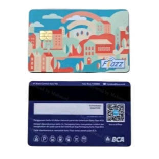 BCA Flazz Gen2 Original Motif rainbow town