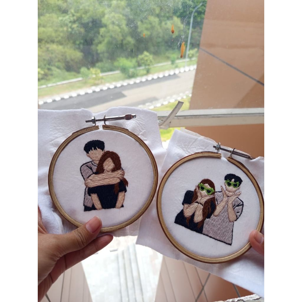 Embroidery Patch Karakter | Sulam Karakter | Bordir Karakter | Patch