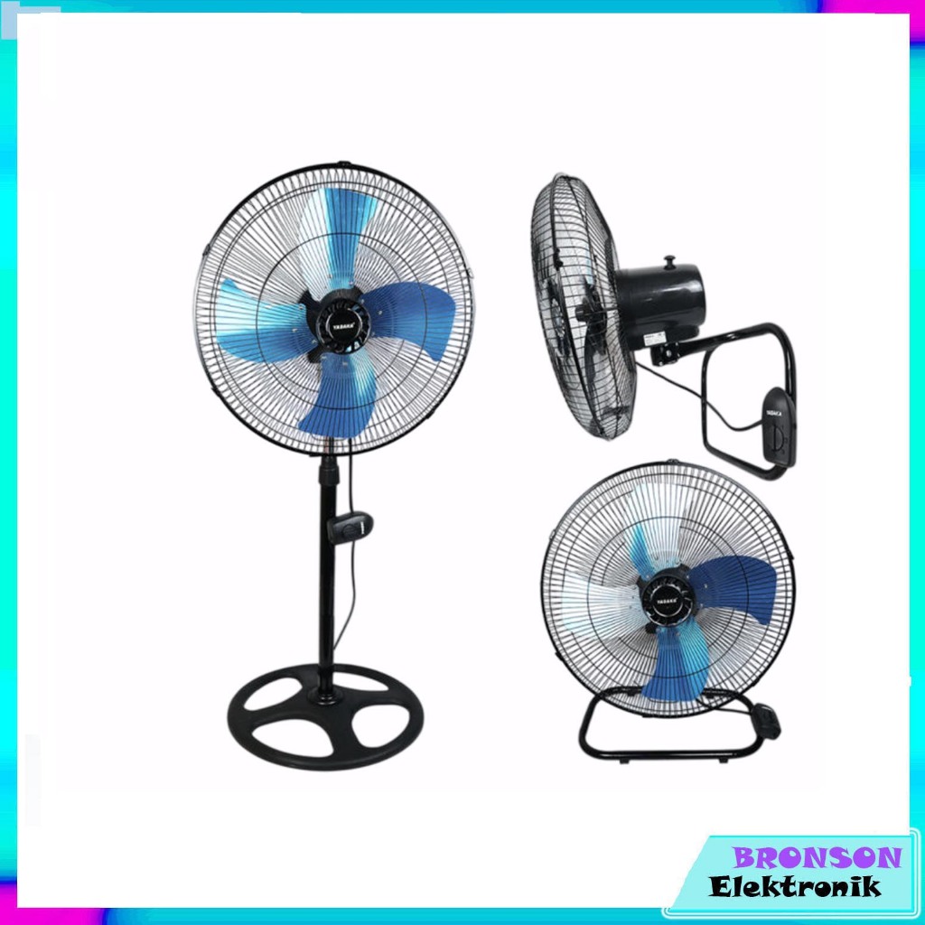 Kipas Tornado TD-18 Kipas Angin Berdiri / Kipas Tornado Dinding / Kipas besi Duduk 3 in 1 18 Inch TD