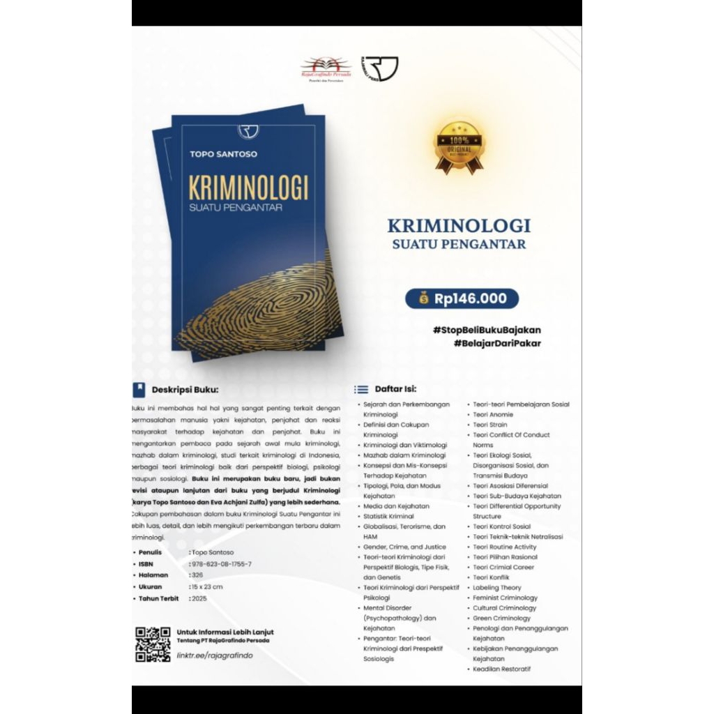 kriminologi suatu pengantar