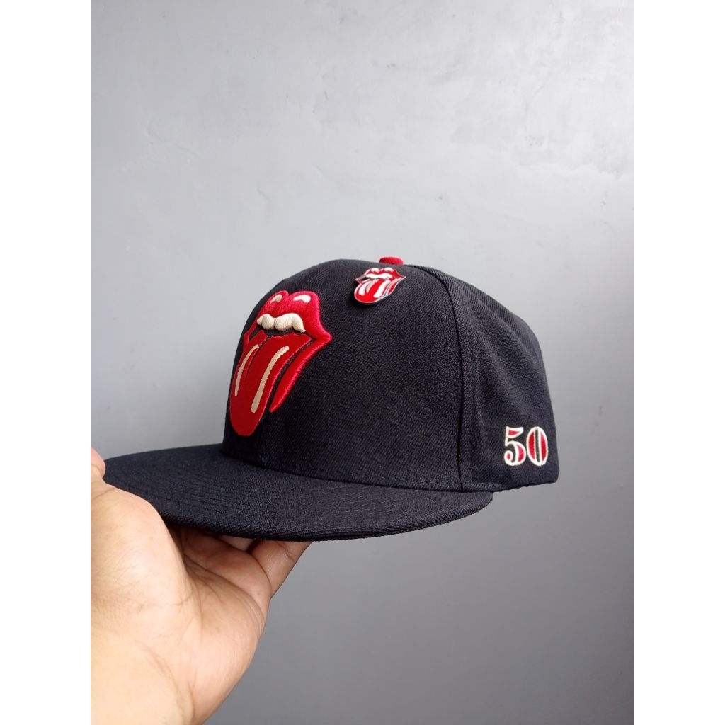 Topi Snapback Rolling Stones Official
