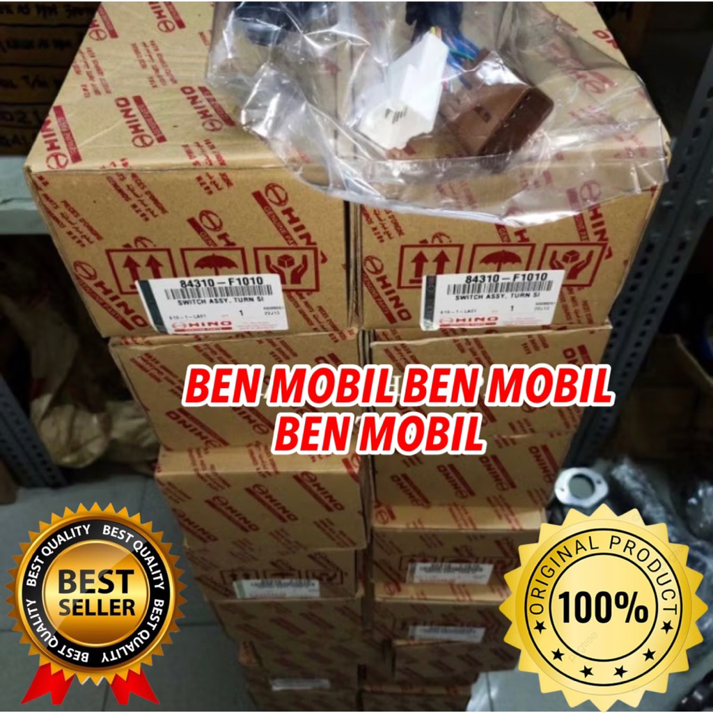 Switch Assy 84310-F1010 Sakelar Lampu Sein DYNA HINO 300 DUTRO 130HT HT130 W04D ASLI - BEN MOBIL