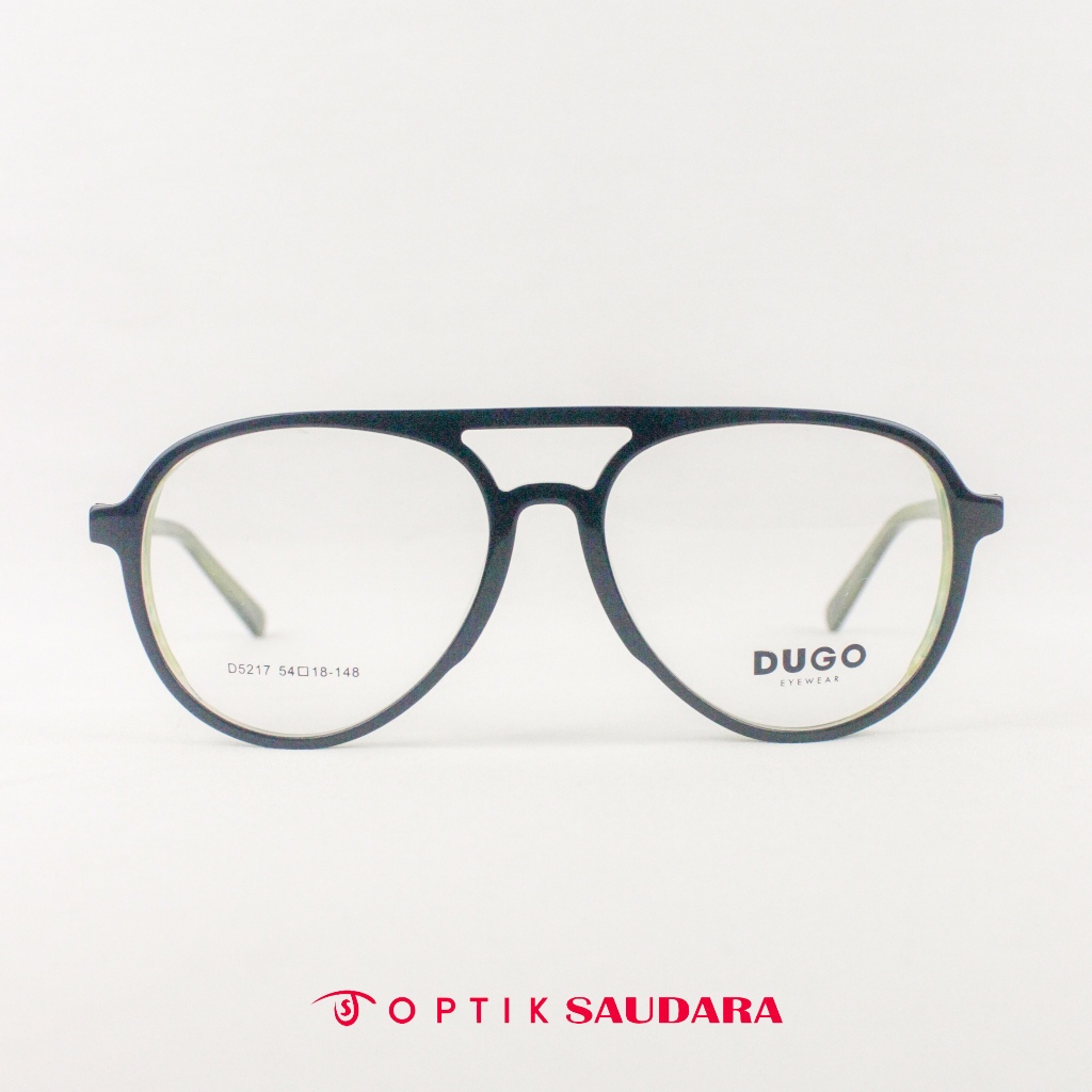 Optik Saudara - Frame Bulat Dugo - Kacamata Pria Stylish F D5217 C5 54