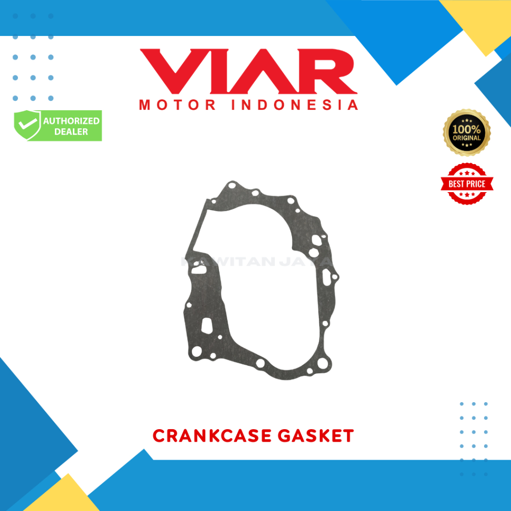 PAKING TENGAH VIAR KARYA 150 200 | CRANKCASE GASKET VIAR KARYA 150/200