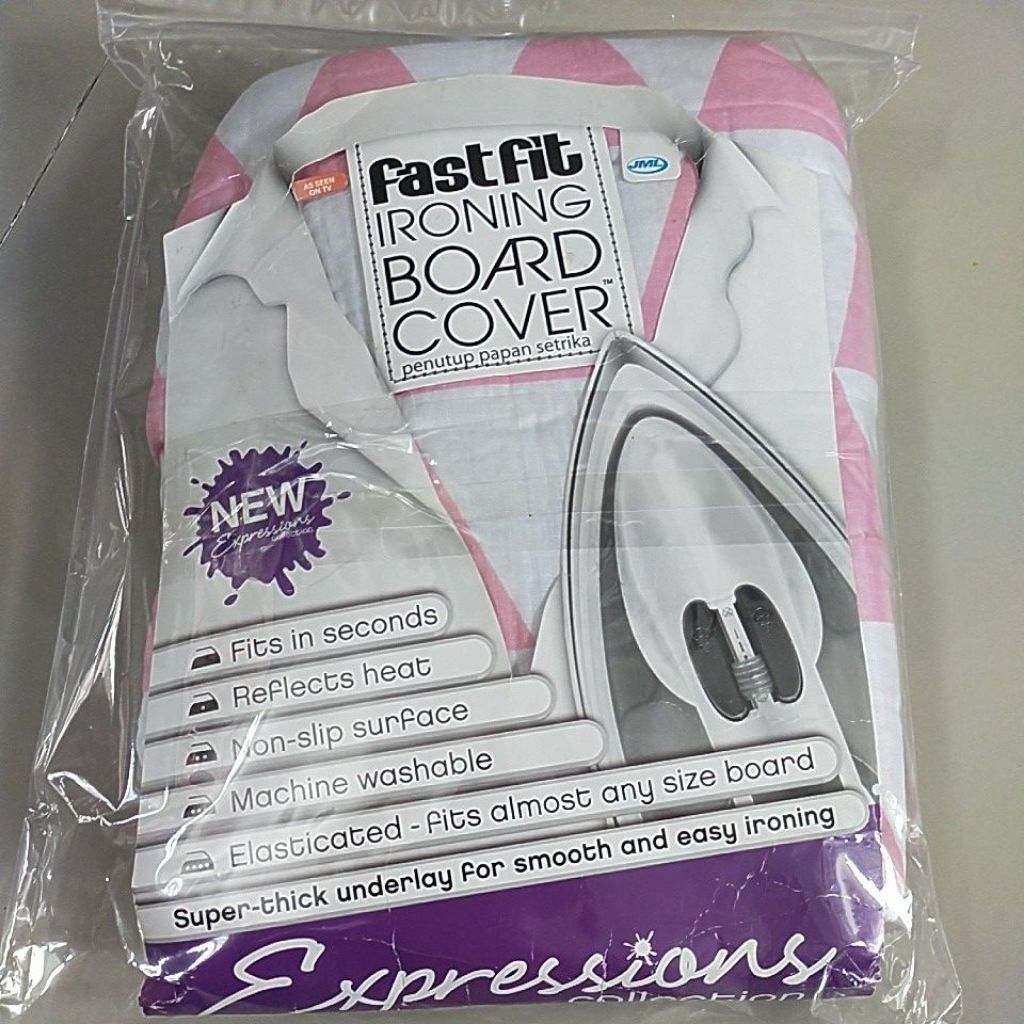 Cover meja setrika /sarung meja setrika pengganti brabantia tipe B 139x49cm melar ada busa